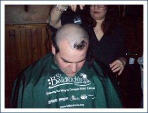 Step 2: Chuck Taylor “betting his head” to St. Baldwick’s