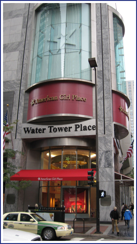 ... flagship store in a vertical mall like Water Tower Place in Chicago