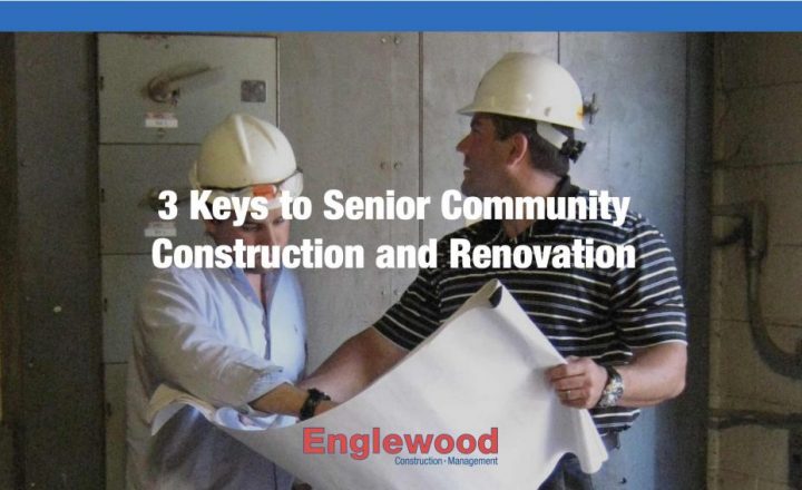 3. Take extra steps to keep residents happy and safe when renovating an occupied senior community.  There are always special considerations for a construction project in a facility that is open for business, and that is especially true with a senior housing community that residents consider their home. Not only is it critical to ensure all the appropriate construction safety precautions are in place to protect residents and their guests from any hazards associated with work taking place, but it is also imperative to schedule considerate construction work hours and follow strict daily cleanup procedures. Communication is also extremely important in this setting, so we carefully choose our project superintendents for senior community projects. Residents are naturally interested in the work taking place, so the construction team needs to be ready to field questions and interact with residents in a way that will make the project a positive experience for everyone.  Autumn green: The Autumn Green – Wright Campus in Chicago, Illinois, offers its residents a prairie-style design campus lifestyle, including games rooms, restaurant-style dining, salons, and more. Englewood provided Construction Management and Pre-construction Services